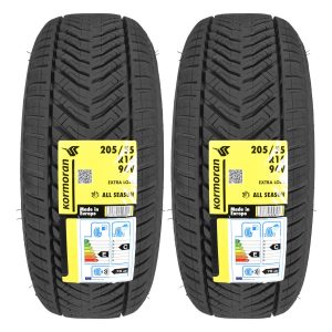 2 Opony całoroczne 205/55R16 KORMORAN All Season